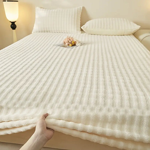 Elastic Korean Fur Bedsheet 🎁55% OFF SALE💖