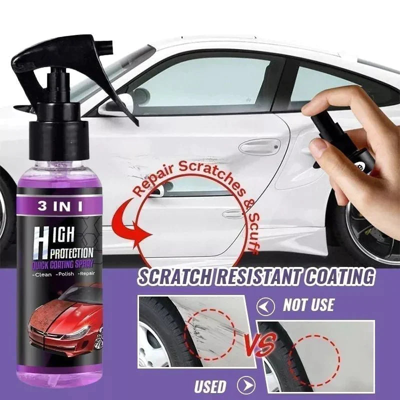 3 IN 1 High Protection Car Spray (Buy 1 Get 1 Free)