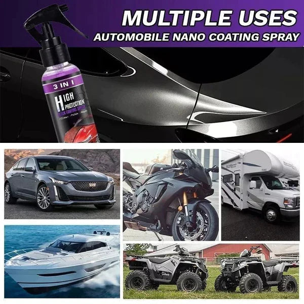 3 IN 1 High Protection Car Spray (Buy 1 Get 1 Free)